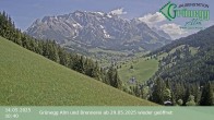 Archiv Foto Webcam Dienten: Ausblick Grünegg Alm 09:00