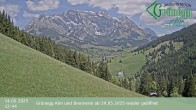 Archiv Foto Webcam Dienten: Ausblick Grünegg Alm 11:00