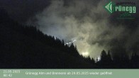 Archiv Foto Webcam Dienten: Ausblick Grünegg Alm 18:00