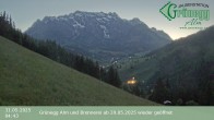 Archiv Foto Webcam Dienten: Ausblick Grünegg Alm 03:00