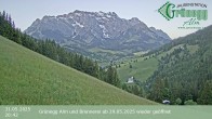 Archiv Foto Webcam Dienten: Ausblick Grünegg Alm 19:00