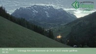 Archiv Foto Webcam Dienten: Ausblick Grünegg Alm 03:00