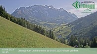 Archiv Foto Webcam Dienten: Ausblick Grünegg Alm 07:00