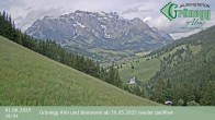 Archiv Foto Webcam Dienten: Ausblick Grünegg Alm 17:00