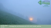 Archiv Foto Webcam Dienten: Ausblick Grünegg Alm 03:00
