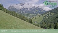 Archiv Foto Webcam Dienten: Ausblick Grünegg Alm 18:00