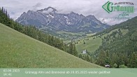 Archiv Foto Webcam Dienten: Ausblick Grünegg Alm 20:00