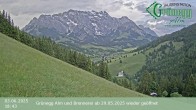 Archiv Foto Webcam Dienten: Ausblick Grünegg Alm 17:00