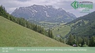 Archiv Foto Webcam Dienten: Ausblick Grünegg Alm 09:00