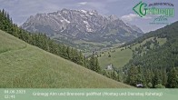 Archiv Foto Webcam Dienten: Ausblick Grünegg Alm 11:00
