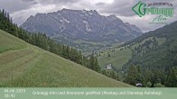 Archiv Foto Webcam Dienten: Ausblick Grünegg Alm 17:00