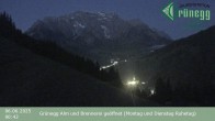 Archiv Foto Webcam Dienten: Ausblick Grünegg Alm 23:00
