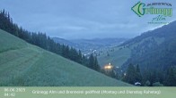 Archiv Foto Webcam Dienten: Ausblick Grünegg Alm 03:00