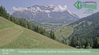 Archiv Foto Webcam Dienten: Ausblick Grünegg Alm 09:00