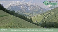 Archiv Foto Webcam Dienten: Ausblick Grünegg Alm 17:00