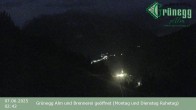 Archiv Foto Webcam Dienten: Ausblick Grünegg Alm 01:00