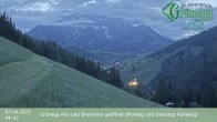 Archiv Foto Webcam Dienten: Ausblick Grünegg Alm 03:00