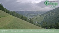 Archiv Foto Webcam Dienten: Ausblick Grünegg Alm 15:00