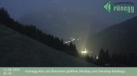 Archiv Foto Webcam Dienten: Ausblick Grünegg Alm 01:00