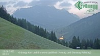 Archiv Foto Webcam Dienten: Ausblick Grünegg Alm 03:00