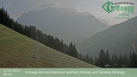 Archiv Foto Webcam Dienten: Ausblick Grünegg Alm 05:00
