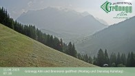 Archiv Foto Webcam Dienten: Ausblick Grünegg Alm 06:00