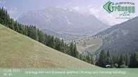 Archiv Foto Webcam Dienten: Ausblick Grünegg Alm 09:00