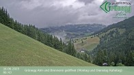 Archiv Foto Webcam Dienten: Ausblick Grünegg Alm 05:00