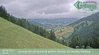 Archiv Foto Webcam Dienten: Ausblick Grünegg Alm 09:00