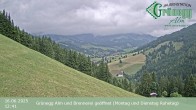 Archiv Foto Webcam Dienten: Ausblick Grünegg Alm 11:00
