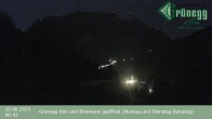 Archiv Foto Webcam Dienten: Ausblick Grünegg Alm 23:00
