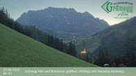 Archiv Foto Webcam Dienten: Ausblick Grünegg Alm 03:00