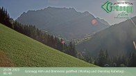 Archiv Foto Webcam Dienten: Ausblick Grünegg Alm 05:00