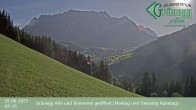 Archiv Foto Webcam Dienten: Ausblick Grünegg Alm 06:00