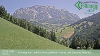 Archiv Foto Webcam Dienten: Ausblick Grünegg Alm 09:00