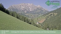 Archiv Foto Webcam Dienten: Ausblick Grünegg Alm 15:00