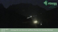 Archiv Foto Webcam Dienten: Ausblick Grünegg Alm 23:00