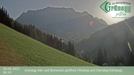 Archiv Foto Webcam Dienten: Ausblick Grünegg Alm 05:00