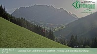 Archiv Foto Webcam Dienten: Ausblick Grünegg Alm 06:00