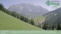 Archiv Foto Webcam Dienten: Ausblick Grünegg Alm 09:00