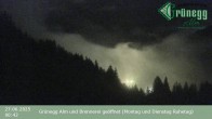 Archiv Foto Webcam Dienten: Ausblick Grünegg Alm 23:00