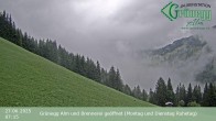 Archiv Foto Webcam Dienten: Ausblick Grünegg Alm 06:00