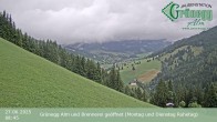 Archiv Foto Webcam Dienten: Ausblick Grünegg Alm 07:00
