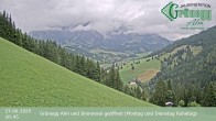 Archiv Foto Webcam Dienten: Ausblick Grünegg Alm 09:00