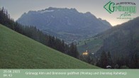 Archiv Foto Webcam Dienten: Ausblick Grünegg Alm 03:00
