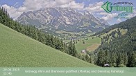 Archiv Foto Webcam Dienten: Ausblick Grünegg Alm 11:00