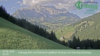 Archiv Foto Webcam Dienten: Ausblick Grünegg Alm 17:00
