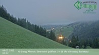 Archiv Foto Webcam Dienten: Ausblick Grünegg Alm 03:00