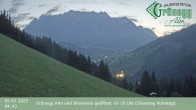 Archiv Foto Webcam Dienten: Ausblick Grünegg Alm 03:00