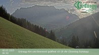 Archiv Foto Webcam Dienten: Ausblick Grünegg Alm 05:00